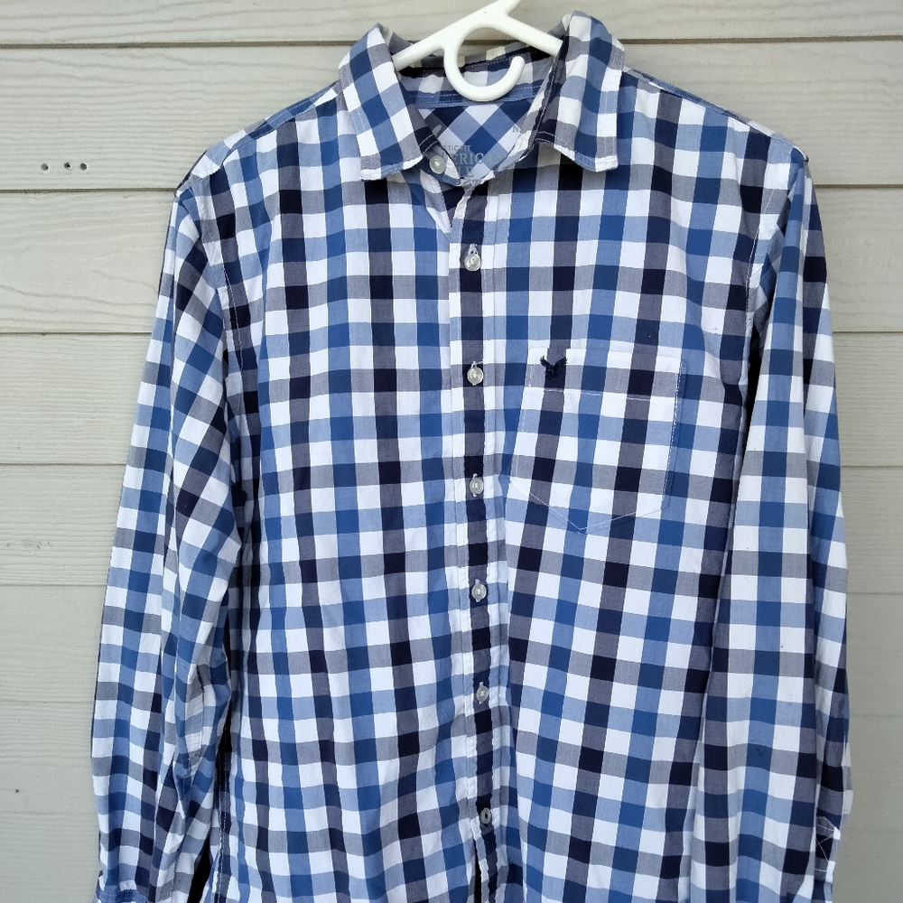 Mens Long Sleeve Button Down